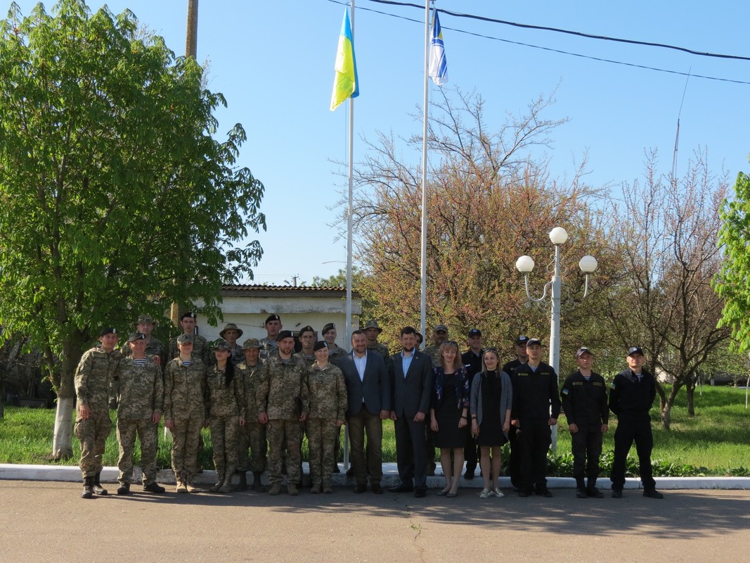 Бердянські морські піхотинці відзначили сторіччя Військово-Морського флоту України