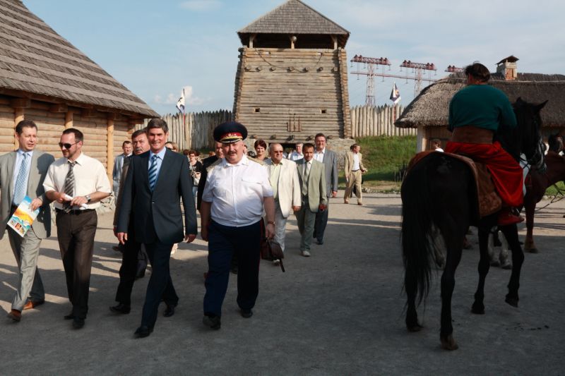 Борис Петров в історико-культурному комплексі «Запорозька Січ»