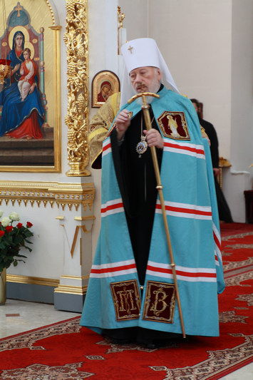 Предстоятель Української православної Церкви Блаженнійшого Володимира провів літургію