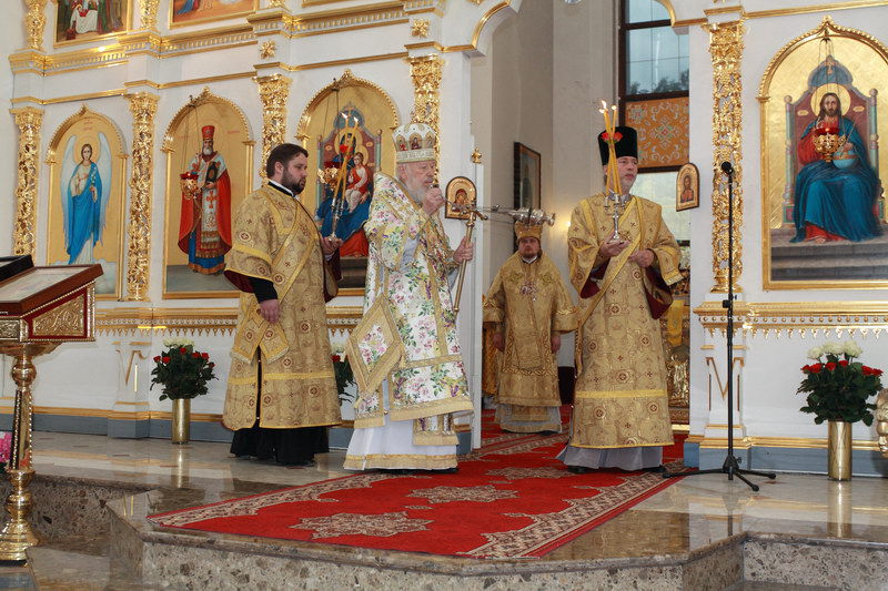 Блаженнійший Володимир провів літургію для запоріжців