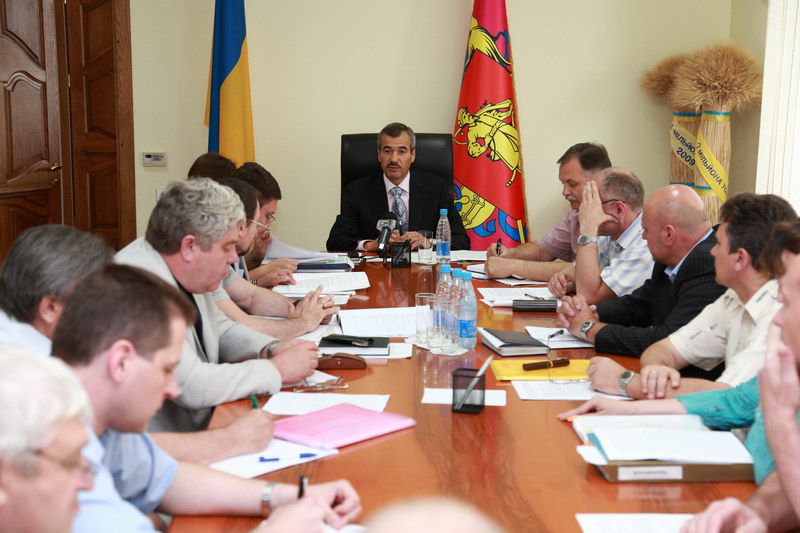 Перший заступник голови облдержадміністрації Володимир Кальцев провів нараду з проблемних питань ТОВ «Індустріальна група – Магнетит»