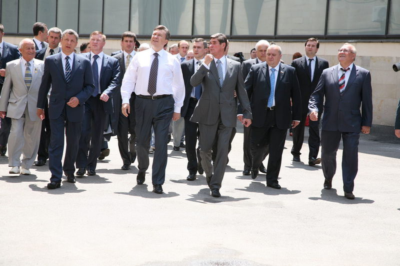 Президент України відвідав Дніпрогес 