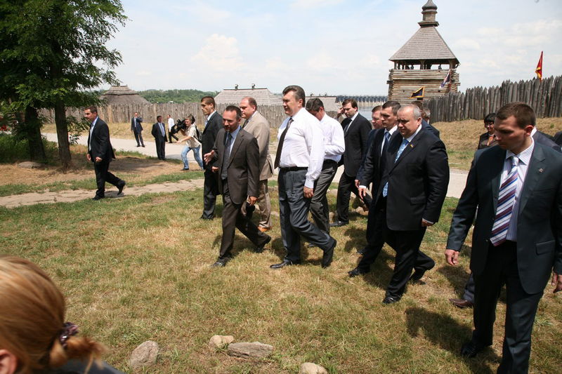 Президент України пообіцяв підтримати розвиток Національного заповідника "Хортиця"