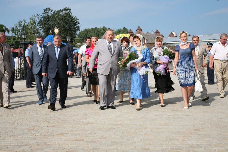 Запорізький край відвідала Людмила Янукович