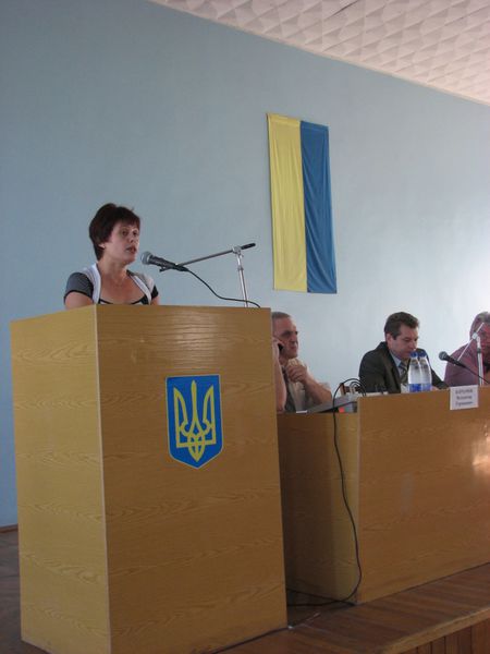 Заступник начальника управління державної служби Головдержслужби України в Запорізькій області Світлана Бамбизова


