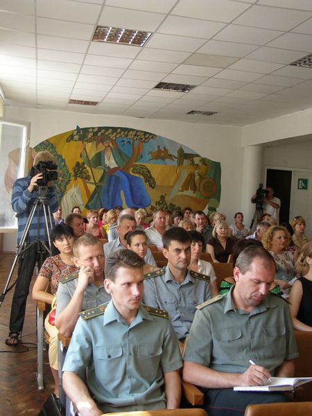 Представники особового складу обласного та районних військкоматів