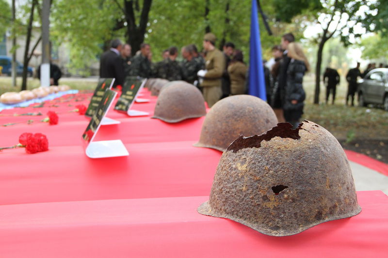 Вахту пам’яті «забуті солдати» організували учасники пошукового центру "Бастіон"