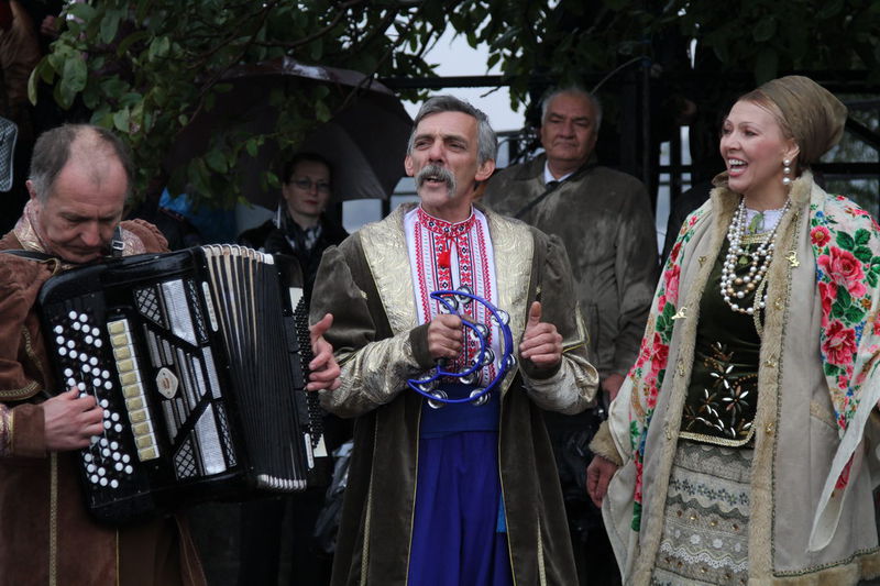 Виступ майстрів народного мистецтва