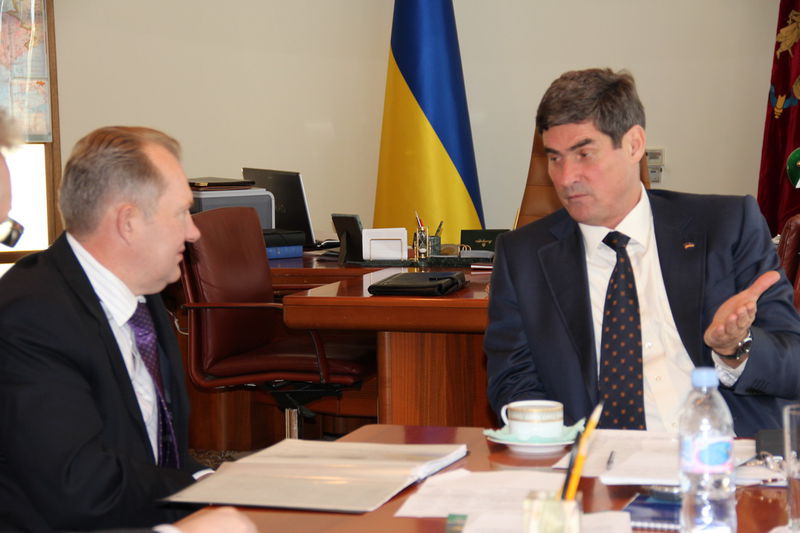 Борис Петров зустрівся з головним державним санітарним лікарем України