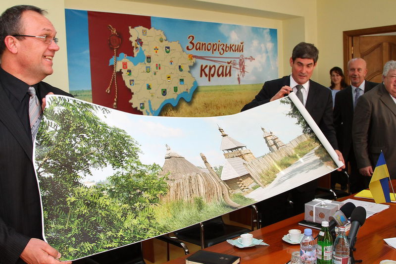 – Особистий подарунок високим гостям від Бориса Петрова