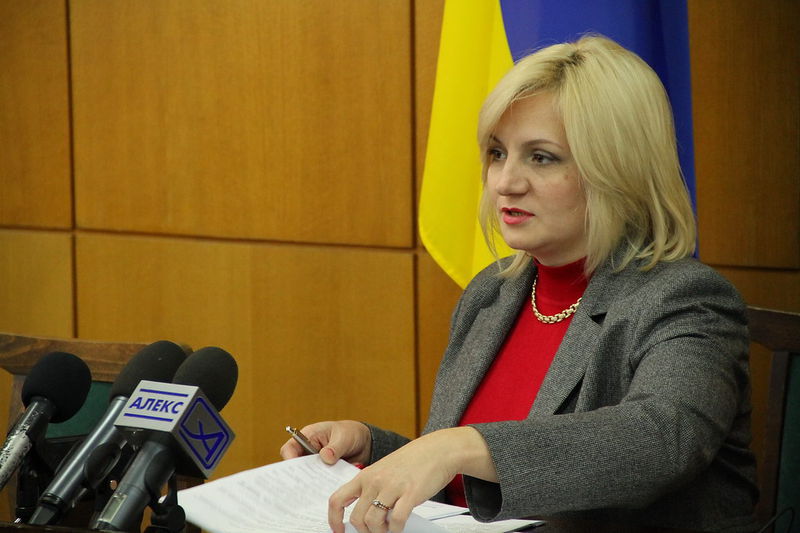 Заступник голови облдержадміністрації Лариса Мефьодова