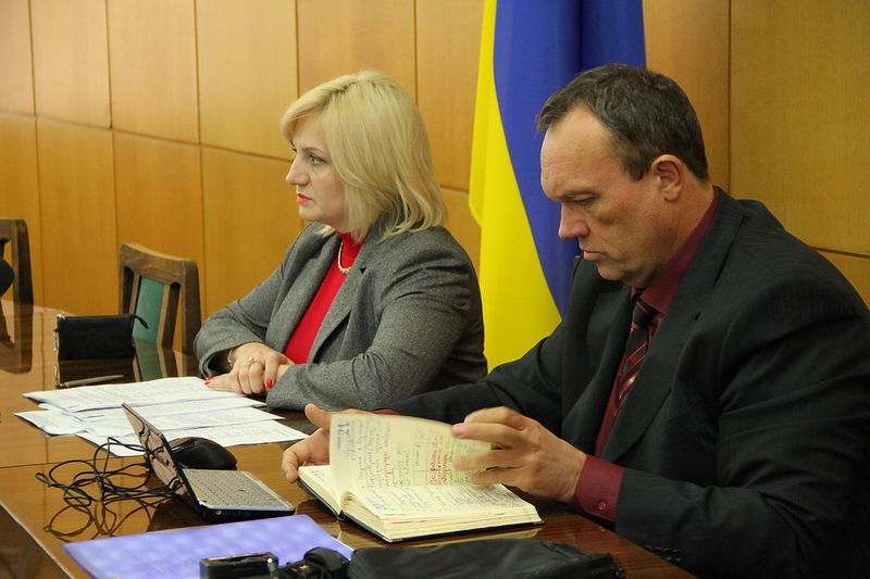 заступник голови ОДА Лариса Мефьдова, перший заступник голови ОДА Олексій Литвин (стажування)