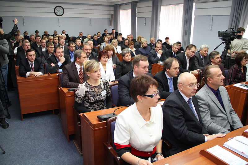 На зустрічі із головою ОДА – депутати в повному складі