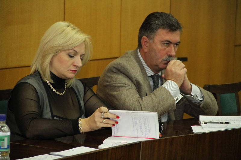 Заступники голови ОДА Лариса Мефьодова та Микола Ярмощук