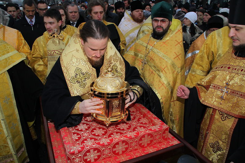 Мощі Святого Миколая Чудовторця у Запоріжжі