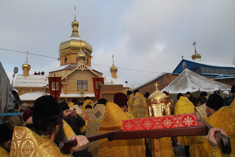 Мощі Святого Миколая Чудовторця у Запоріжжі