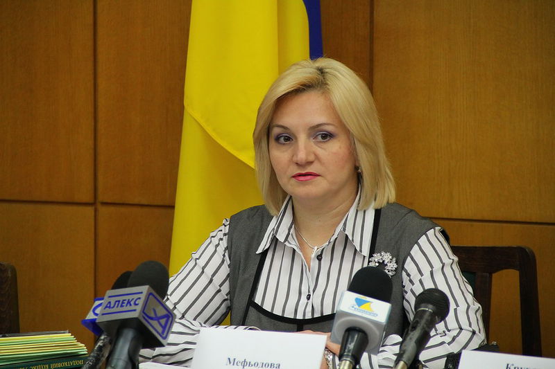 Заступник голови обласної державної адміністрації Лариса Мефьодова