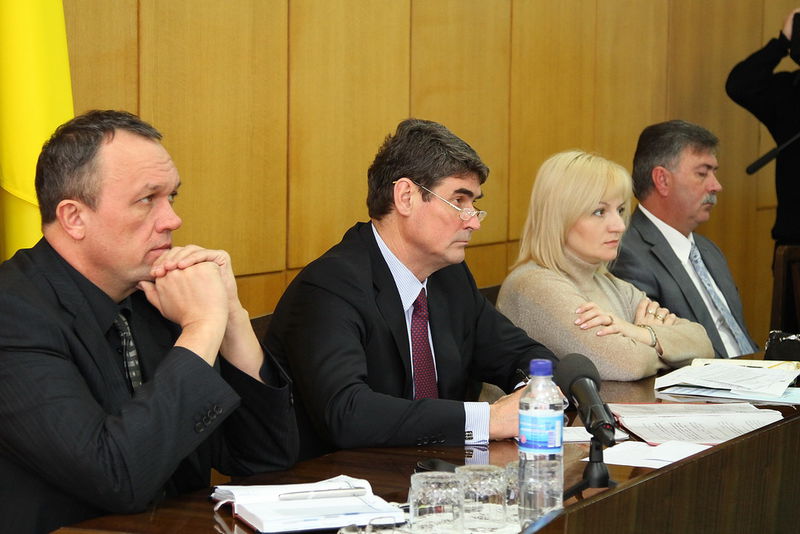 Голова обласної державної адміністрації Борис Петров провів щотижневу нараду з начальниками структурних підрозділів