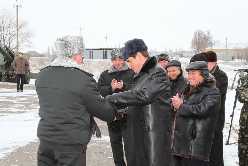 Вручення почесного нагрудного знаку за заслуги перед Збройними Силами України