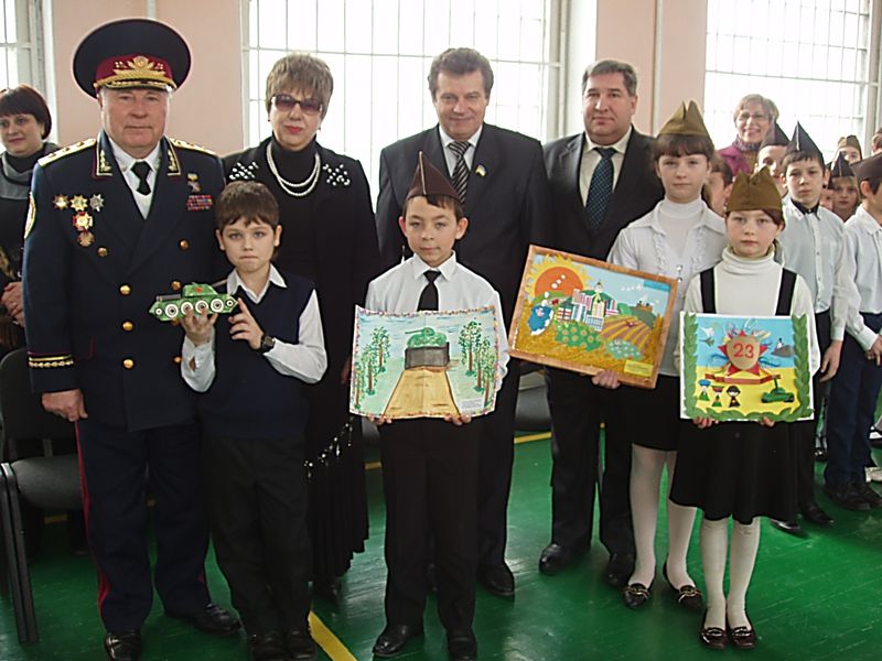 Урок мужності провели для вихованців загальноосвітньої санаторної школи-інтернат № 7

