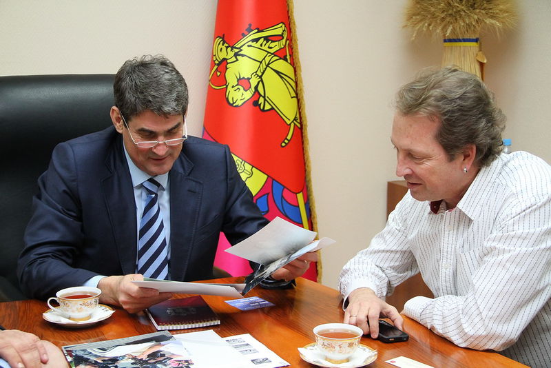 Борис Петров зустрівся з президентом компанії «Старий час»