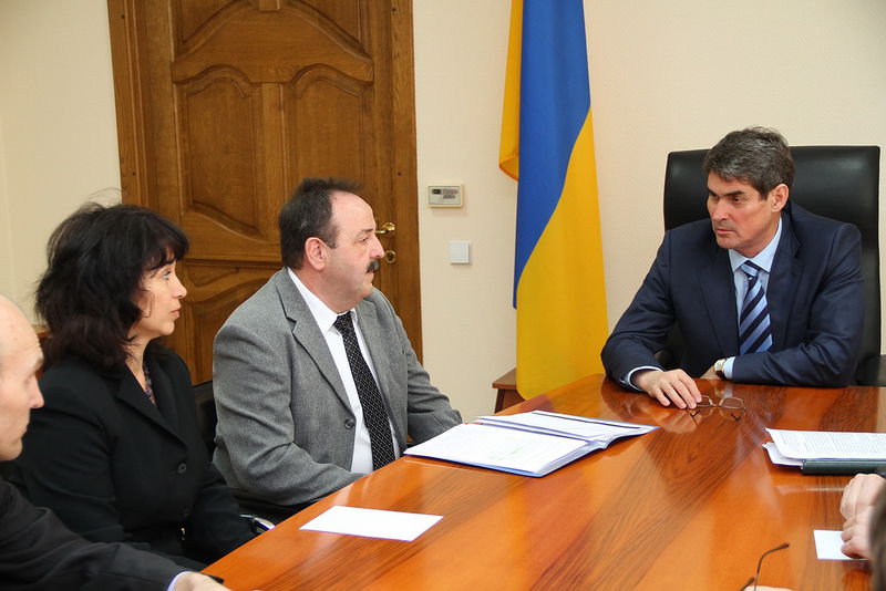 Голова облдержадміністрації Борис Петров провів зустріч з німецькою делегацією 

