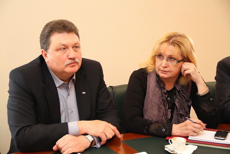 Микола Єфимов та Людмила Маринюк 