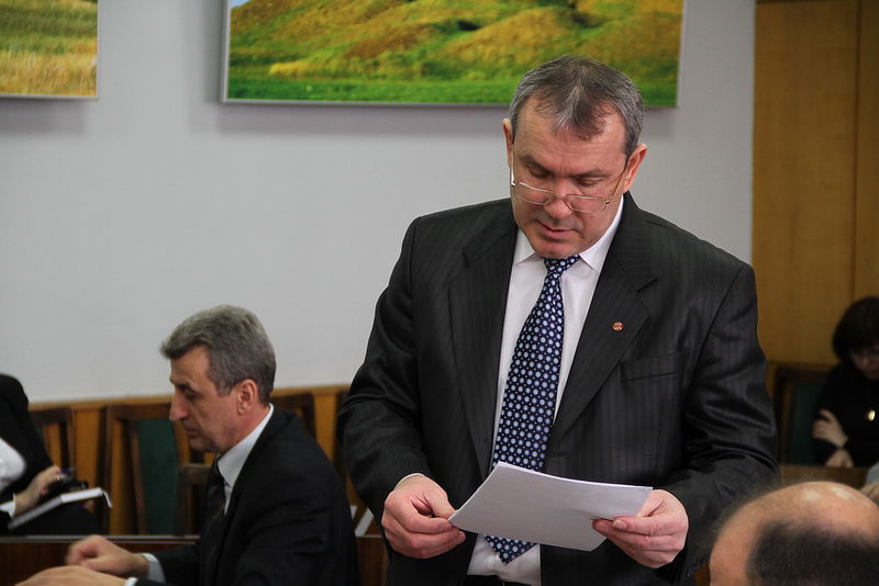 Доповідає начальник ГУ МНС України у Запорізькій області Олексій Лепський