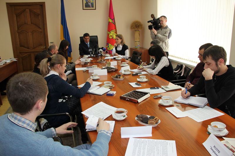 Борис Петров провів прес-конференцію для журналістів
