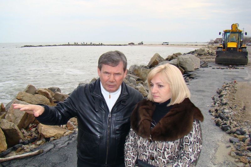 У Бердянську використовують новітні технології для намивання берегової лінії