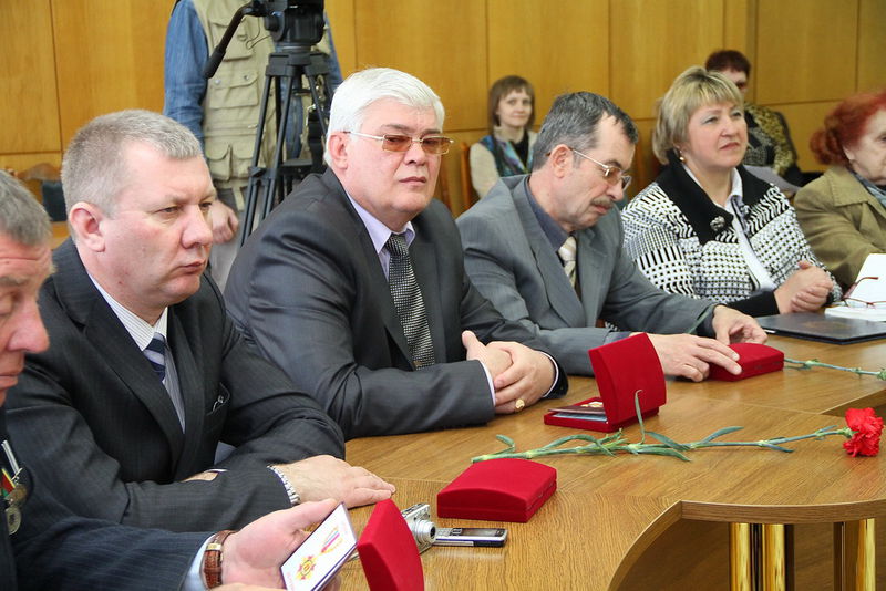 Запрошені гості – учасники ліквідації аварії на ЧАЕС
