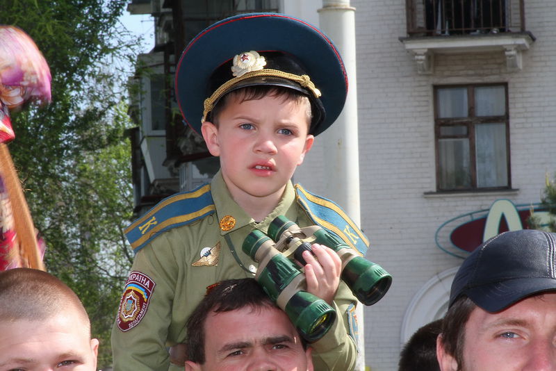 Під час мітингу на честь 66 річниці перемоги у Великій Вітчизняній війні