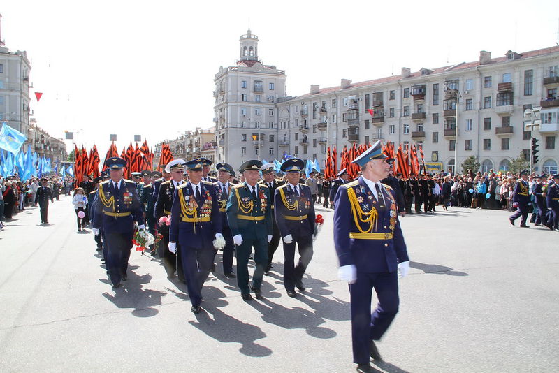 Під час мітингу на честь 66 річниці перемоги у Великій Вітчизняній війні