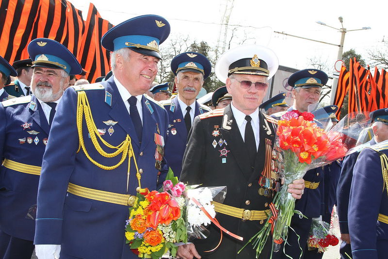 Під час мітингу на честь 66 річниці перемоги у Великій Вітчизняній війні