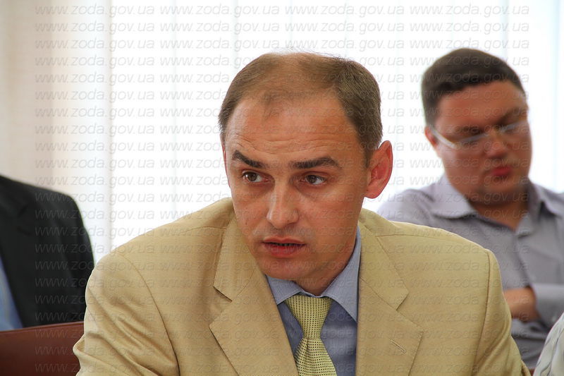 Про готовність проекту доповідає  перший заступник начальника Служби автомобільних доріг у Запорізькій області Г.Тімченко
