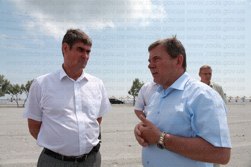 Голова ОДА провів виїзну нараду на території Бердянської коси

