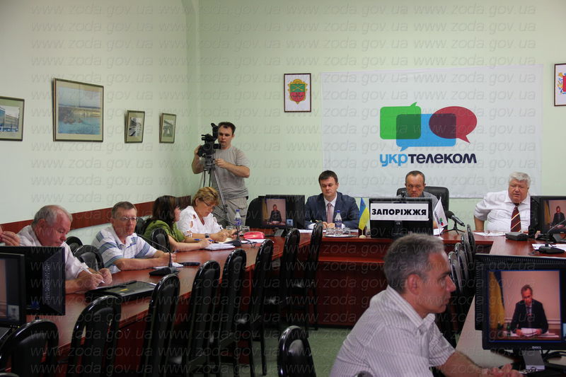 В селекторній студії ВАТ «Укртелеком»