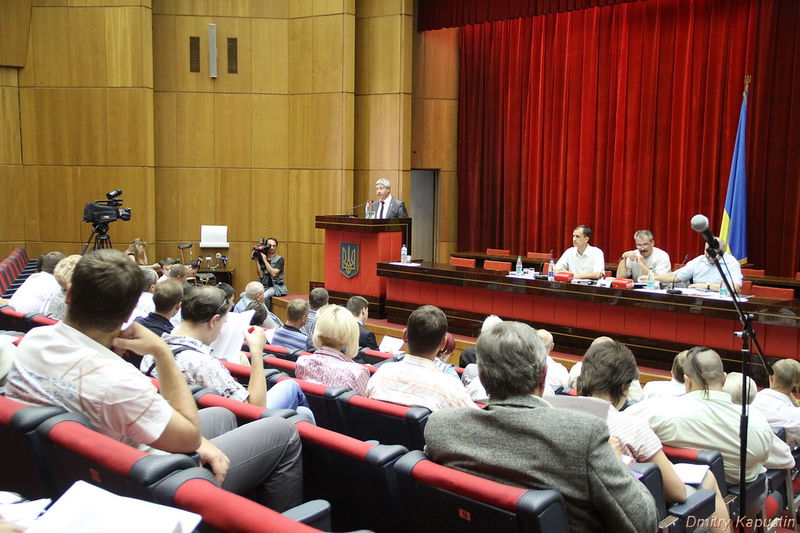 В обласній державній адміністрації відбулося засідання Громадської ради, у якому взяв участь заступник голови ОДА Петро Гончарук