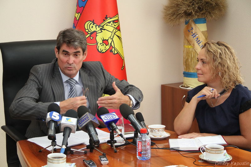 Під час спілкування із журналістами