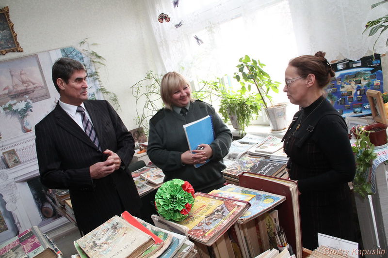 Під час зустрічі із педагогами закладу
