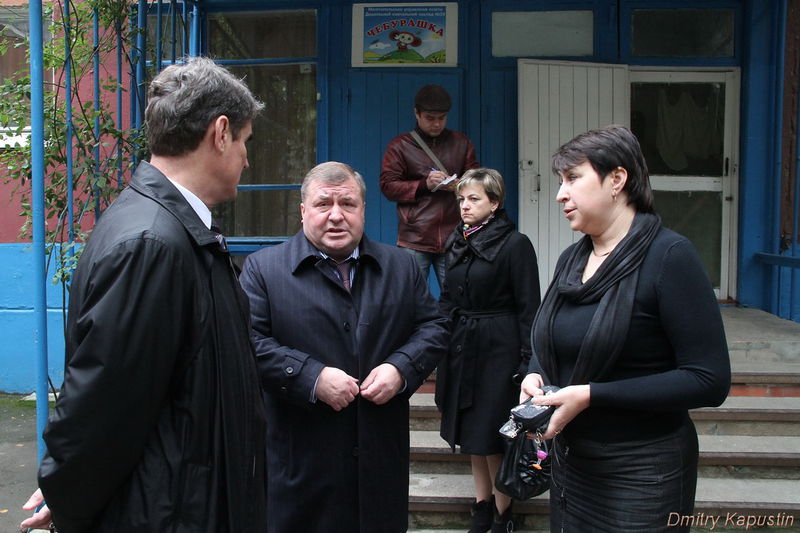 У Мелітополі Борис Петров заїхав до котельні і перевірив батареї у дитячому садку
