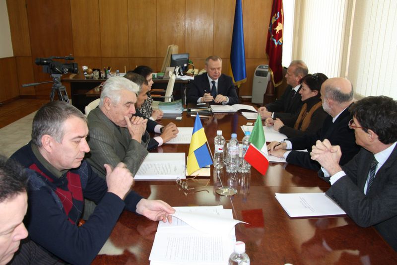 В облдержадміністрації обговорили з італійцями проект будівництва Північного моста  в Запоріжжі 
