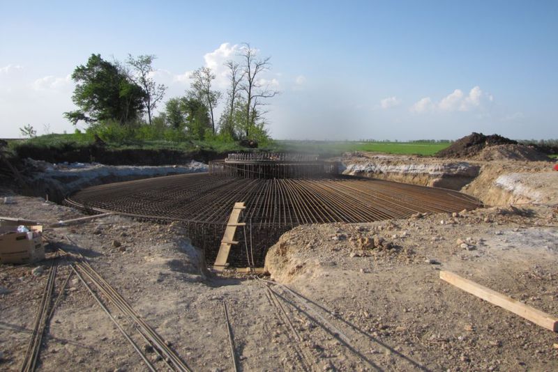Будівництво вітрової електростанції в Приазовському районі 