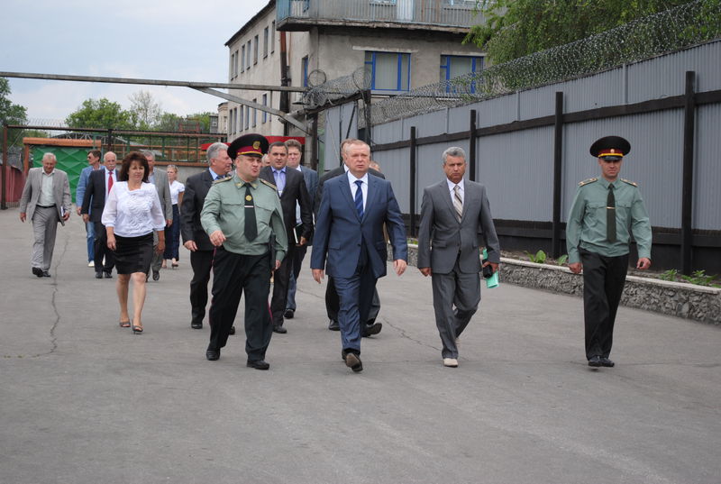 Голова облдержадміністрації Олександр Пеклушенко з робочою поїздкою відвідав Вільнянську виправну колонію №20
