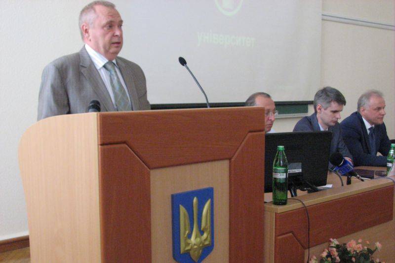 Колективу Запорізького національного університету офіційно представлено нового ректора