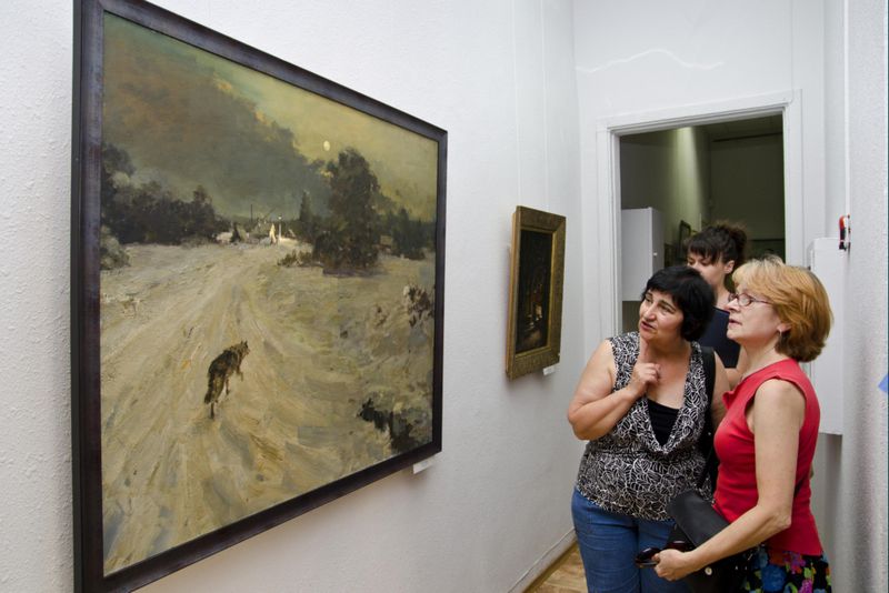 Товариство пересувних художніх виставок презентувало запоріжцям роботи російських митців