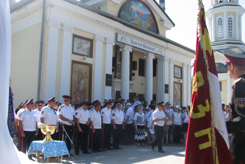 У Запоріжжі відкрито пам’ятку православної культури – скульптуру Валаамської Божої матері