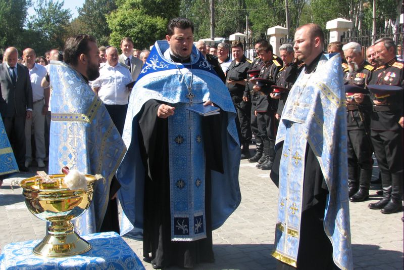 У Запоріжжі відкрито пам’ятку православної культури – скульптуру Валаамської Божої матері