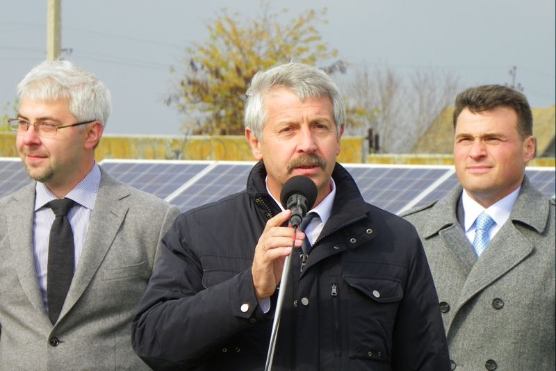 В області відкрито першу чергу  сонячної електростанції
