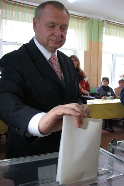 Олександр Пеклушенко: «Матеріально-технічна база для проведення виборів у Запорізькій області забезпечена на 100%, всі виборчі дільниці відкрилися своєчасно и працюють у штатному режимі» 